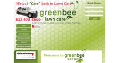 Desktop Screenshot of greenbeelawn.com